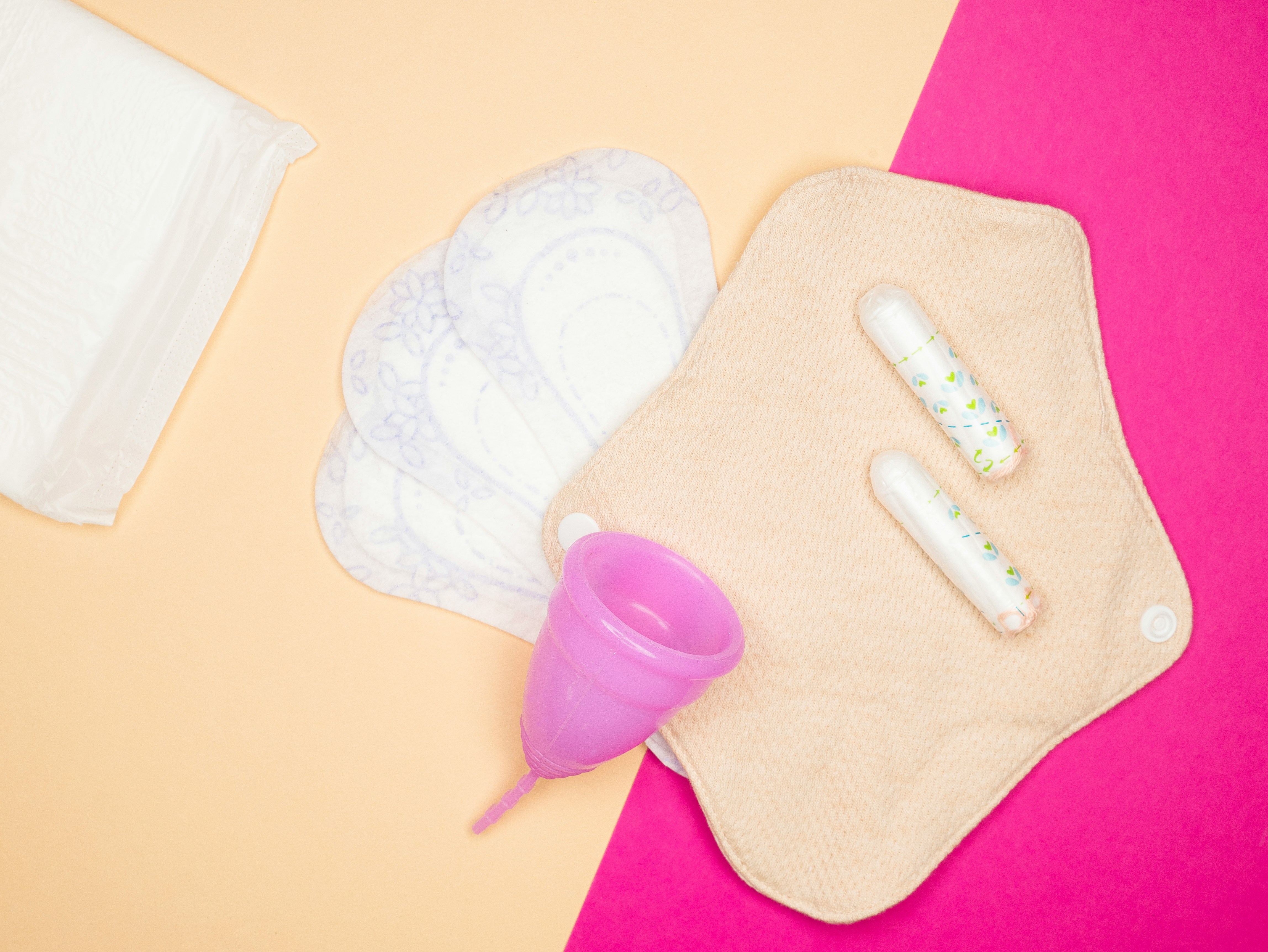 menstrual products variety