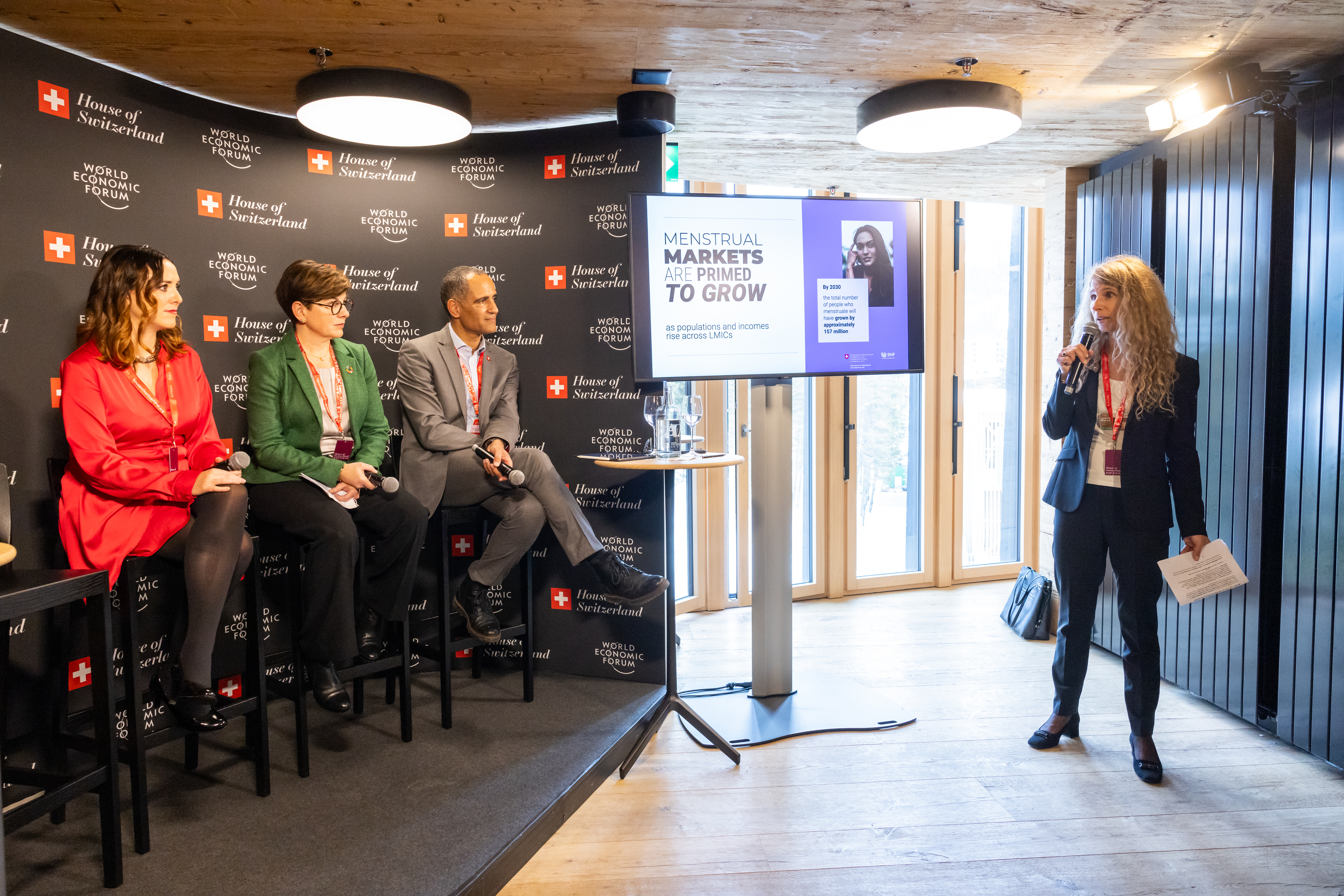 Picture from SHF-SDC Davos event